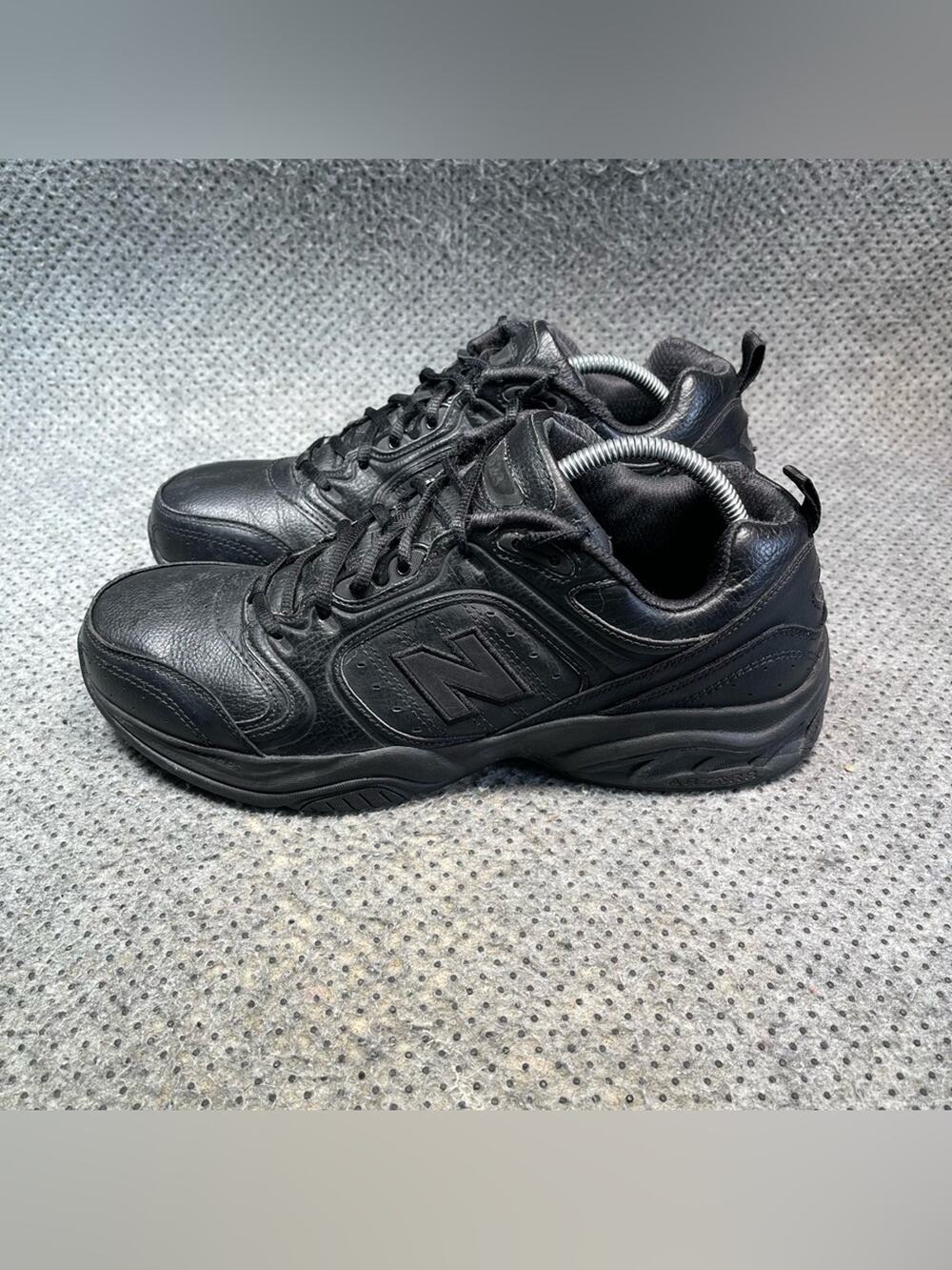 New Balance 623 Black Leather Shoes Size 9.5 Men’s